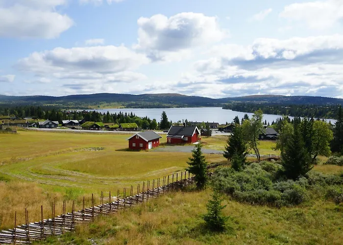 Beautiful Penthouse With Panoramic View At Lejlighed Sjusjøen